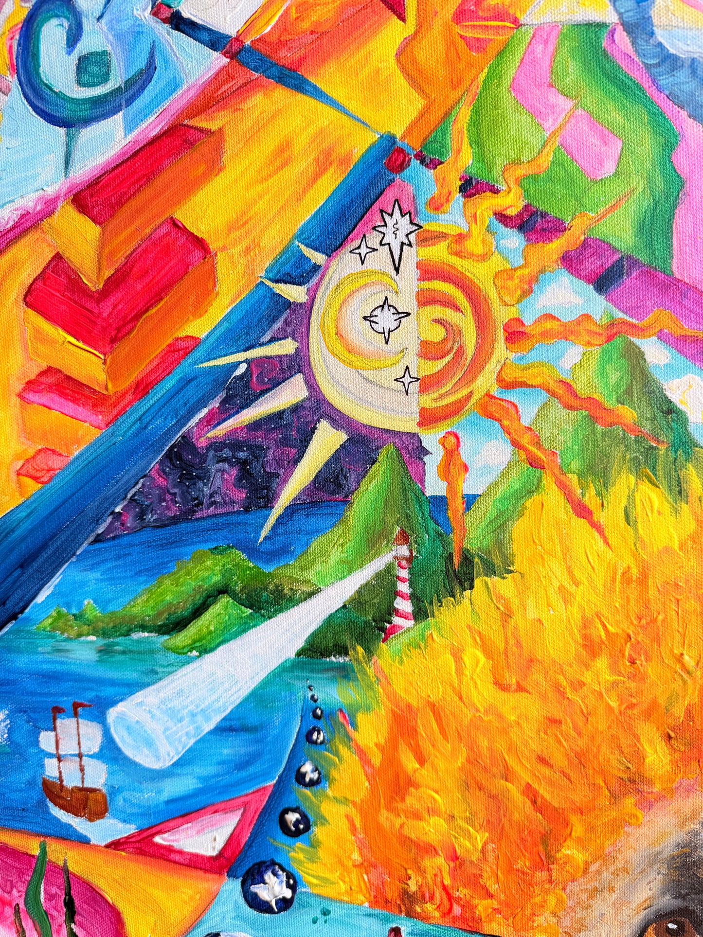 “Labyrinth of the luminous heart”