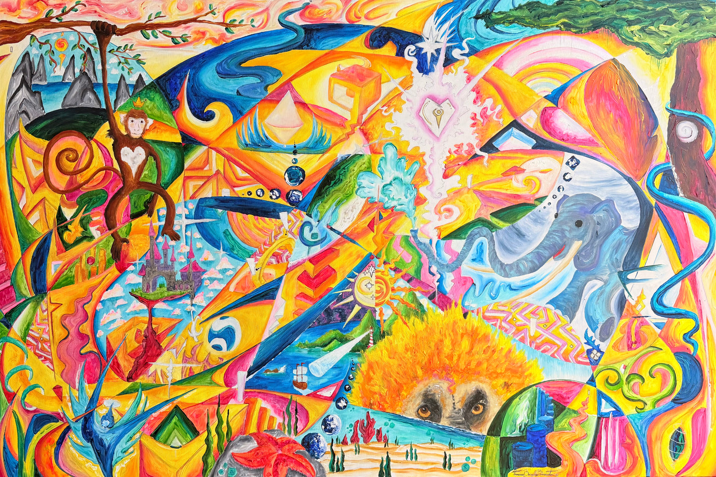 “Labyrinth of the luminous heart”
