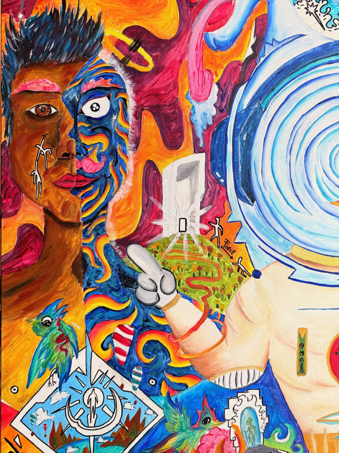 “One soul two bodies”