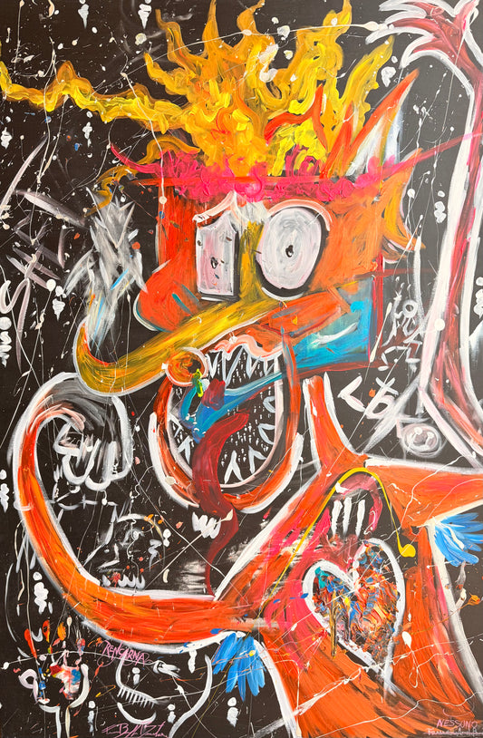 “Madness of a conscious heart”